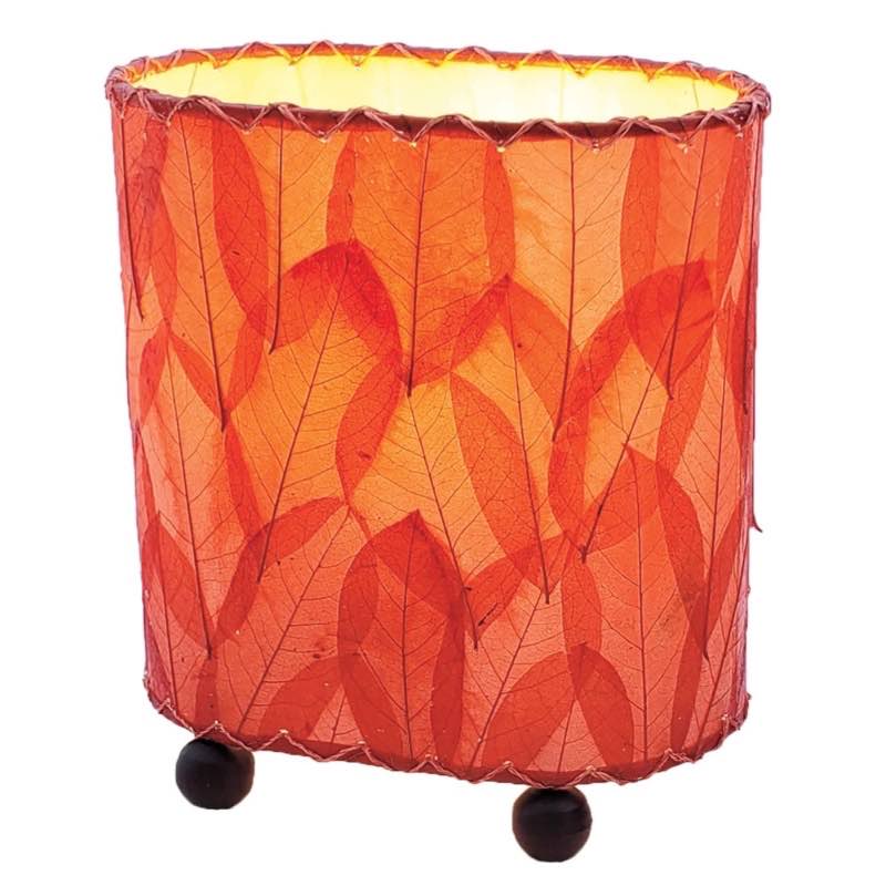 Mini Guyabano Leaf Lamp - Red